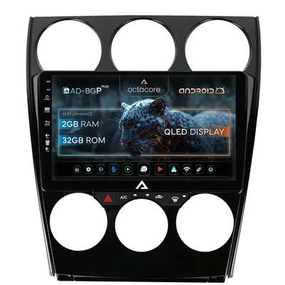 Navigatie Mazda 6 (2002-2008), Android, P-Octacore 2GB RAM + 32GB ROM, 9 Inch - AD-BGP9002+AD-BGRKIT321