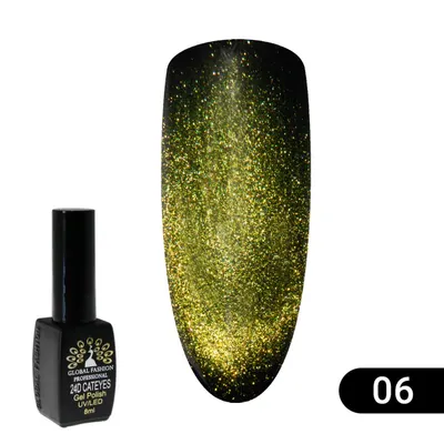 Oja semipermanenta 24D 2020 Cat Eye, 8 ml, 06 Engros