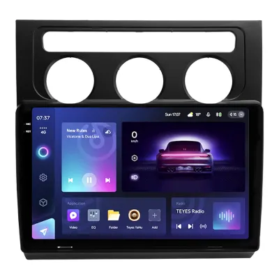 Navigatie Auto Teyes CC3 2K Volkswagen Touran 1 2003-2010 6+128GB 10.36" QLED Octa-core 2Ghz, Android 4G Bluetooth 5.1 DSP