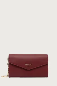 Twinset geantă plic pentru femei din piele
