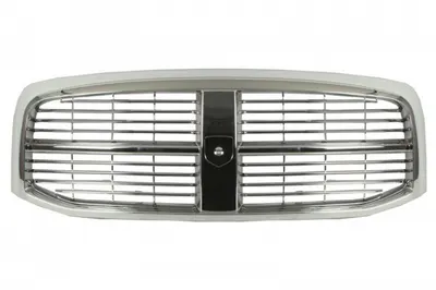 Grila radiator cu stipe cromate, crom negru potrivit DODGE RAM 1500, RAM 2500 3.7-8.0 01.93- 01.05-02.09