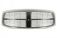 Grila radiator cu stipe cromate, crom negru potrivit DODGE RAM 1500, RAM 2500 3.7-8.0 01.93- 01.05-02.09