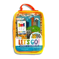 Kit portabil de activitati si colorat - Pisicuta - Let s Go! Kitty in the City