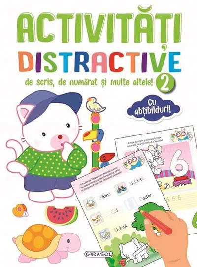 Activități distractive de scris, de numărat și multe altele 2! - Paperback - ***