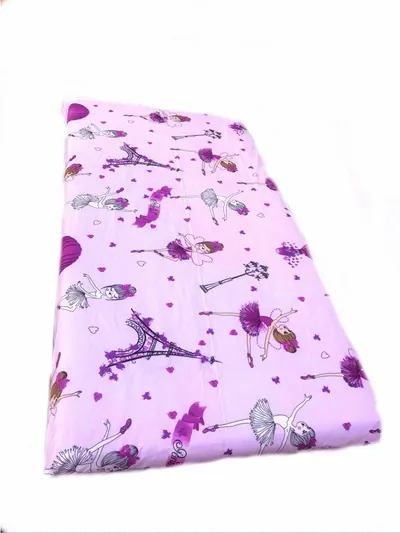 Cearsaf cu elastic roata 140x70 cm Balerine