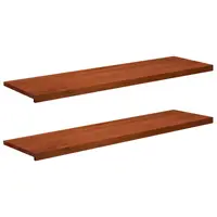 vidaXL Pervazuri 2 buc. Maro 160 x 40 x 2 cm Lemn de fag masiv