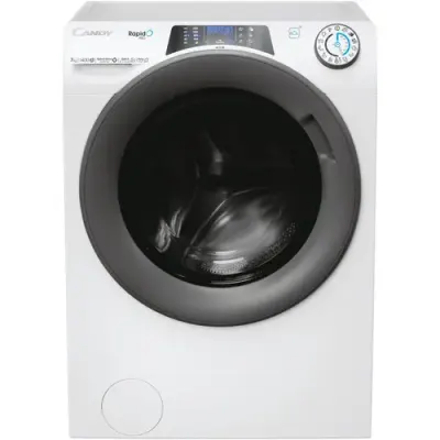 Masina de spalat rufe Slim Candy Rapido Pro RP4 476BWMR/1-S, 7 kg, 1400 RPM, Clasa A, Motor Inverter, Quick&Clean Technology, Steam Hygiene+, WiFi, Easy Iron+, Alb
