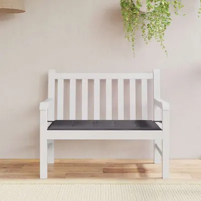 vidaXL Pernă de bancă de grădină antracit 100x50x3 cm textil oxford