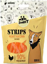 Mr. Bandit Strips, Pui, 500 g