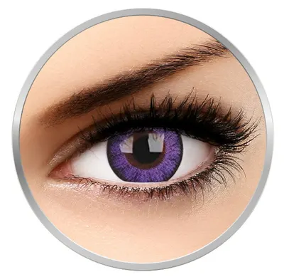 Big Eyes Ultra Violet 90 de purtari 2 lentile/cutie
