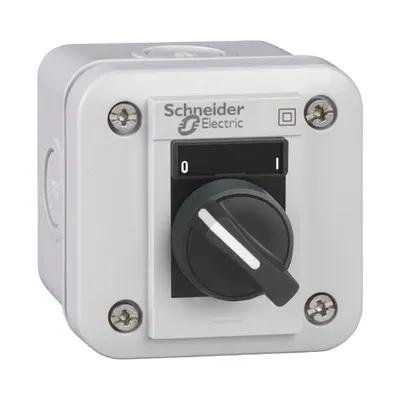 Statie Cda Xal-E - Comutator Selector 2 Pozitii - Alb - 1 No - O-I