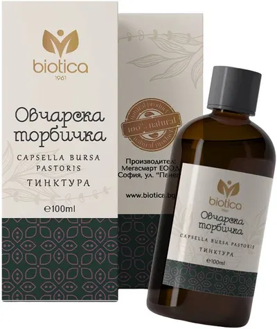 Tinctură de traistă-ciobanului, 100 ml, Biotica 1961