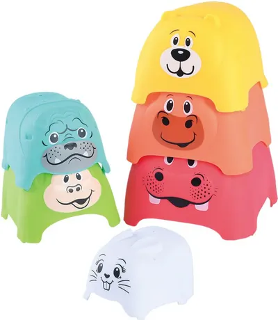 Set de joacă PlayGo - Piramida animalelor