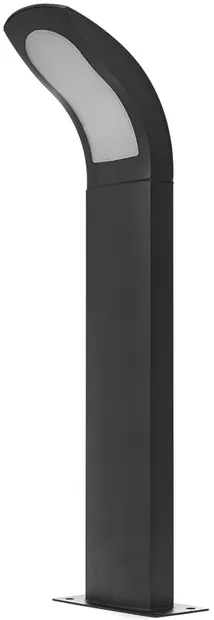 Stâlp de grădină cu LED-uri Elbulgaria - Alford, 2857/f bk, 12W, IP44, negru