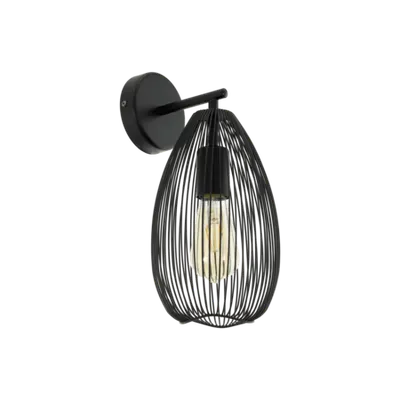 Lampa perete CLEVEDON negru 220-240V,50/60Hz