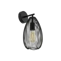 Lampa perete CLEVEDON negru 220-240V,50/60Hz