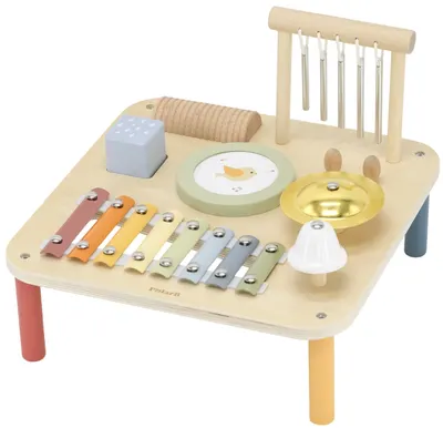Jucărie muzicală din lemn Viga Toys PolarB - Măsuţă de cafea