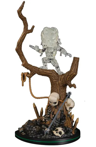 Figurina Q-Fig Movies: Predator - Shiftsuit Predator (Max Elite), 18 cm