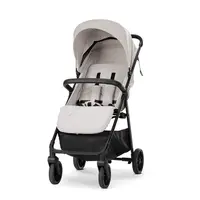 Carucior pentru copii Lorelli Zozu Beige Latte, ultrausor, pliere cu o mana, 5.8 kg, pana la 22 kg, roti cu suspensii