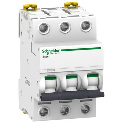 Siguranta automata Acti9 Ic60N 3P 20A 6kA curba B Schneider A9F73320