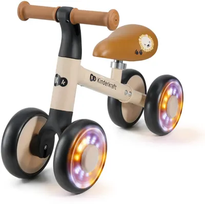 Roată de echilibru KinderKraft - Cutie Flash, bej