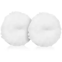 PMD Beauty Silverscrub Loofah Replacements cap de schimb pentru periuța de curățare Teal 2 buc