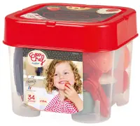 Set de joacă Ecoiffier - Serviciu de masă, 34 piese