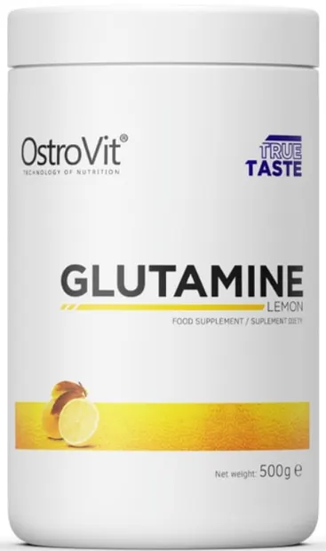 Glutamine Powder, lămâie, 500 g, OstroVit