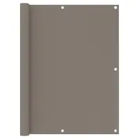 Gossi paravan de balcon, gri taupe, 120x300 cm, tesatura oxford
