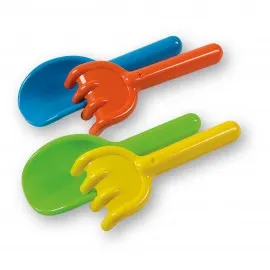 Set lopata si grebla 18 cm Baby - Androni Giocattoli