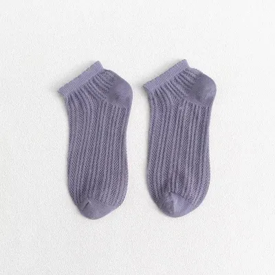 Sosete pentru dama, SS239, Mov, marime universala (35-39)