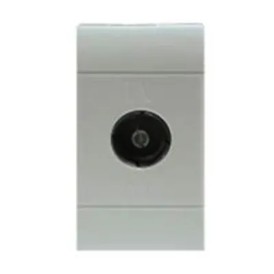 Tv Outletnfemale Grey Pass Through/attenuated 10db