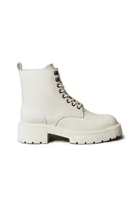 Ghete Chunky Lace Up Zip Boot-Yw0yw01999-Yaj