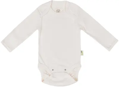 Body cu mânecă lungă Bio Baby - bumbac organic, 68 cm, 4-6 luni