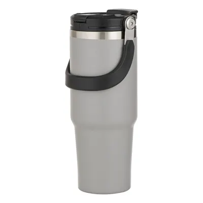 Sticlă gri de călătorie din oțel inoxidabil 1 l Eco – Ladelle