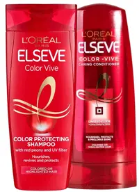 L'Oréal Elseve Set Color Vive - Șampon și balsam pentru păr vopsit, 250 + 200 ml