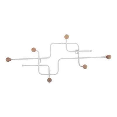 Cuier de perete alb din metal 60,5 cm Metro – PT LIVING