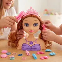 Set prințesă șatenă cu 9 piese