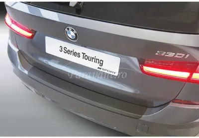 Protectie Bara Spate Compatibila Bmw Seria 3 G21 2019-Prezent Combi (Negru)