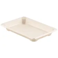 Platouri Biodegradabile, Compostabile, Trestie natur 17x12 cm 125 buc
