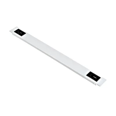 Panou orb 19, cu click, 1U, RAL7035