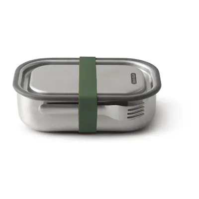 Cutie din oțel inoxidabil pentru gustări și curea verde Black + Blum, 1000 ml
