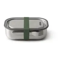 Cutie din oțel inoxidabil pentru gustări și curea verde Black + Blum, 1000 ml