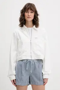 Guess Jeans geacă de blugi pentru femei, cu bumbac