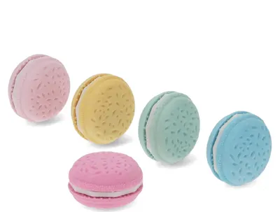 Set de radiere Rex London - Macaroane, 5 buc