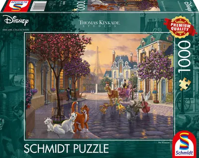 Puzzle Schmidt din 1000 de piese - The Aristocats