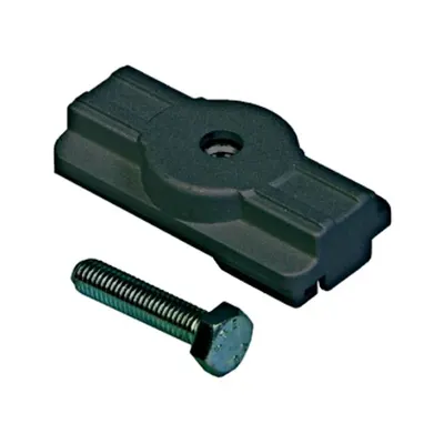 Mechanical adapter, alu, negru, Serie albastru LINE ROUND