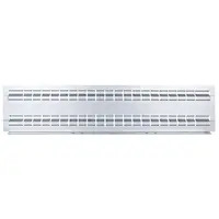 Set of partitions for 991HD big drawer, 3 pieces 596mm, 28mm, 134mm, 2147g
