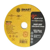 SET 5 BUC - Disc Taiere Inox si Metal T41, 230mm x 2.0mm x 22.23mm – disc plat