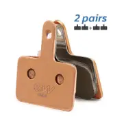 Set 2 perechi placute frana sinterizate eWheel RT004 pentru trotinete electrice